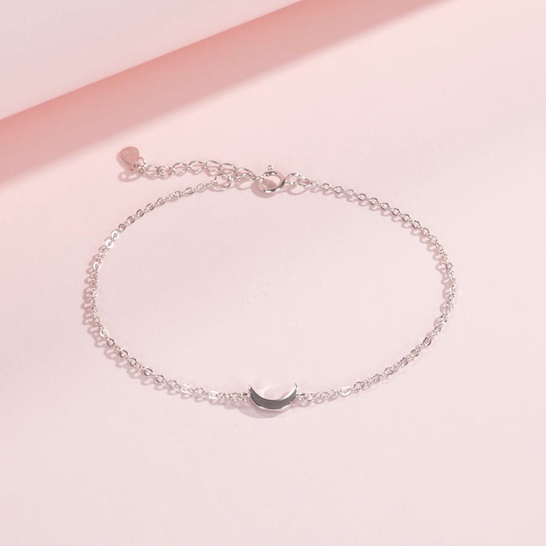 Moonlit Elegance Sterling Bracelet