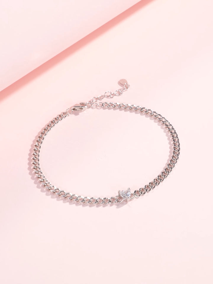 Radiant Heart Sterling Bracelet