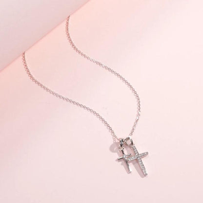 Eternal Cross Spark Necklace