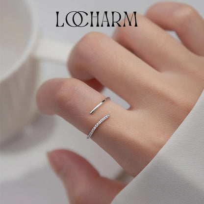 Adjustable Zirconia Stackable Ring