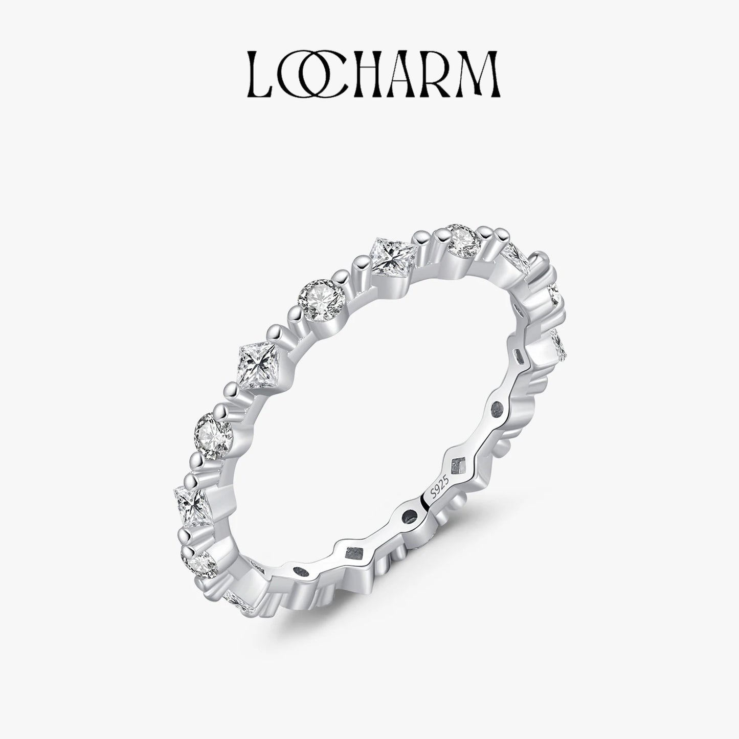 Slim CZ Eternity Ring.