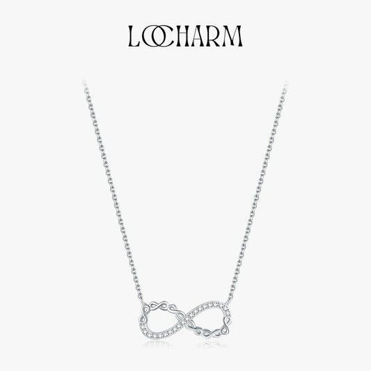 Infinite Love CZ Pendant Necklace