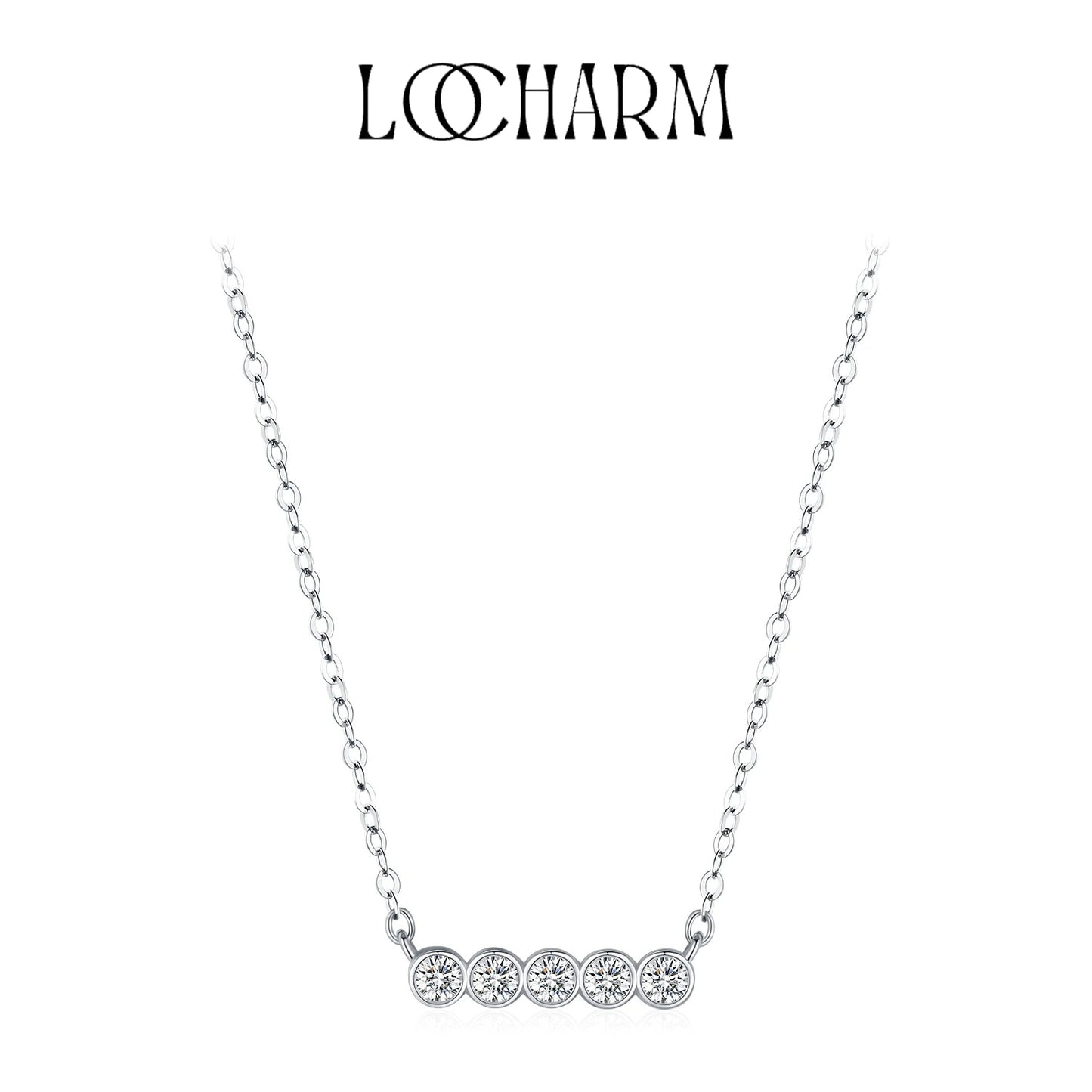 Shimmering Luxe Moissanite Necklace